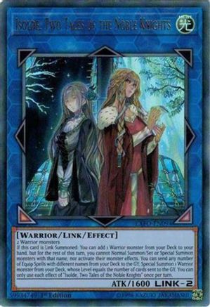 Isolde, Two Tales of the Noble Knights [EXFO-EN094] Ultra Rare - Trinity Hobby