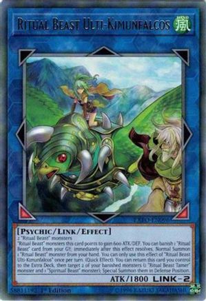 Ritual Beast Ulti-Kimunfalcos [EXFO-EN096] Rare - Trinity Hobby