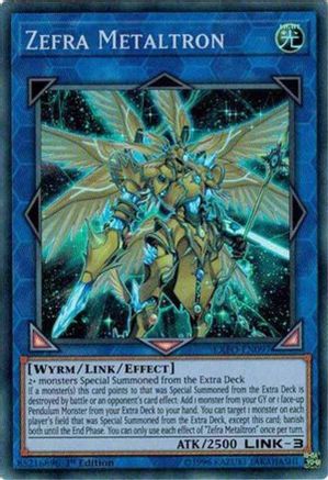 Zefra Metaltron [EXFO-EN097] Super Rare - Trinity Hobby