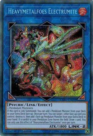 Heavymetalfoes Electrumite [EXFO-EN098] Secret Rare - Trinity Hobby