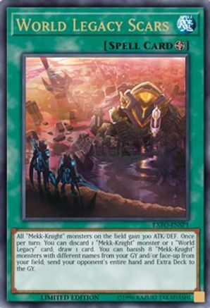 World Legacy Scars (Sneak Peek) [EXFO-ENSP1] Ultra Rare - Trinity Hobby