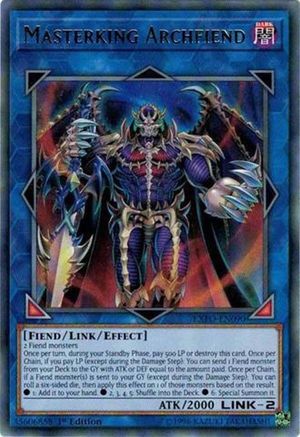 Masterking Archfiend [EXFO-EN090] Rare - Trinity Hobby