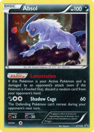 Absol (XY178) [XY: Black Star Promos] - Trinity Hobby