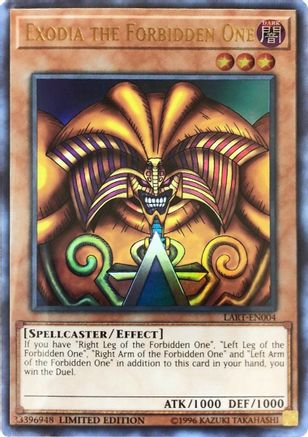 Exodia the Forbidden One [LART-EN004] Ultra Rare - Trinity Hobby