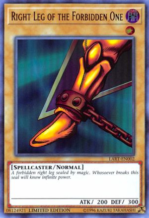 Right Leg of the Forbidden One [LART-EN002] Ultra Rare - Trinity Hobby