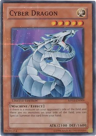 Cyber Dragon [MF03-EN010] Parallel Rare - Trinity Hobby
