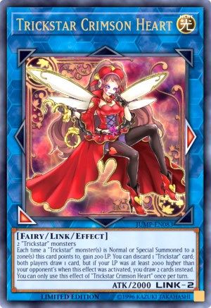 Trickstar Crimson Heart [JUMP-EN083] Ultra Rare - Trinity Hobby