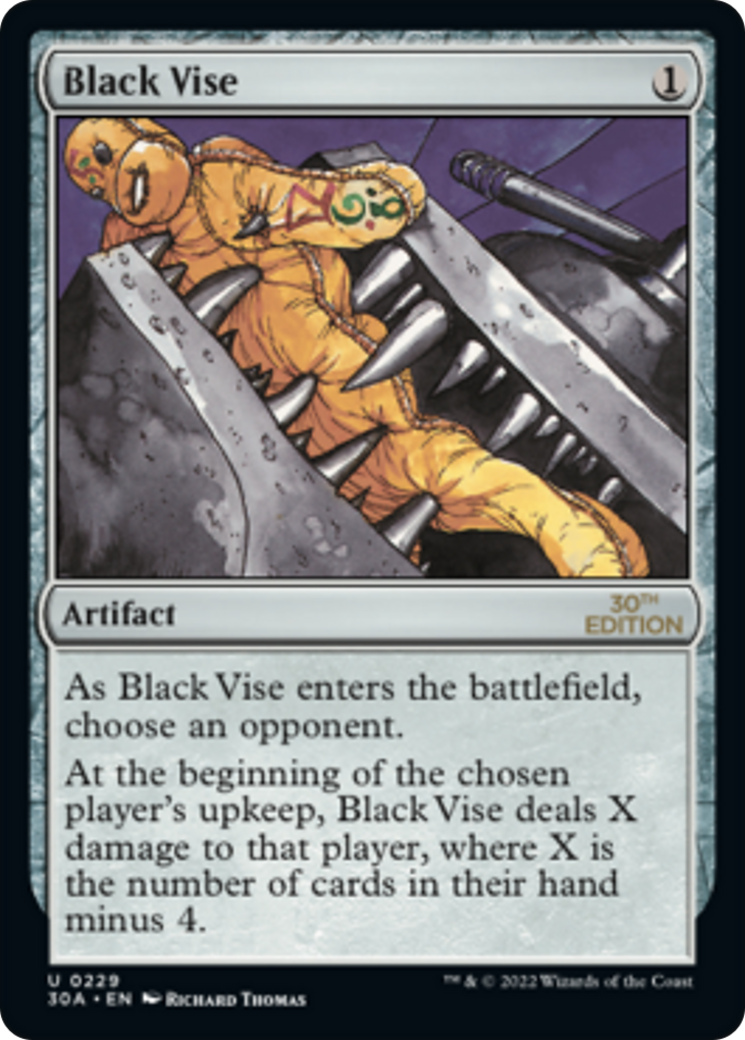 Black Vise [30th Anniversary Edition] - Trinity Hobby