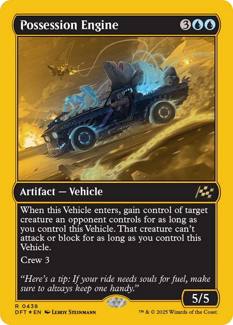 Possession Engine (First-Place Foil) [Aetherdrift] - Trinity Hobby
