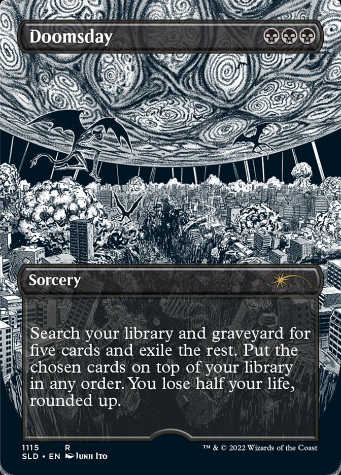 Doomsday (Borderless Etched Foil) [Secret Lair Drop Series] - Trinity Hobby