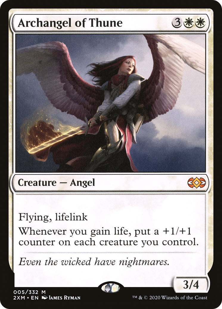Archangel of Thune [Double Masters] - Trinity Hobby