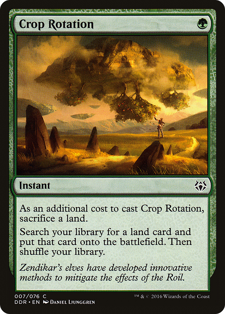 Crop Rotation [Duel Decks: Nissa vs. Ob Nixilis] - Trinity Hobby