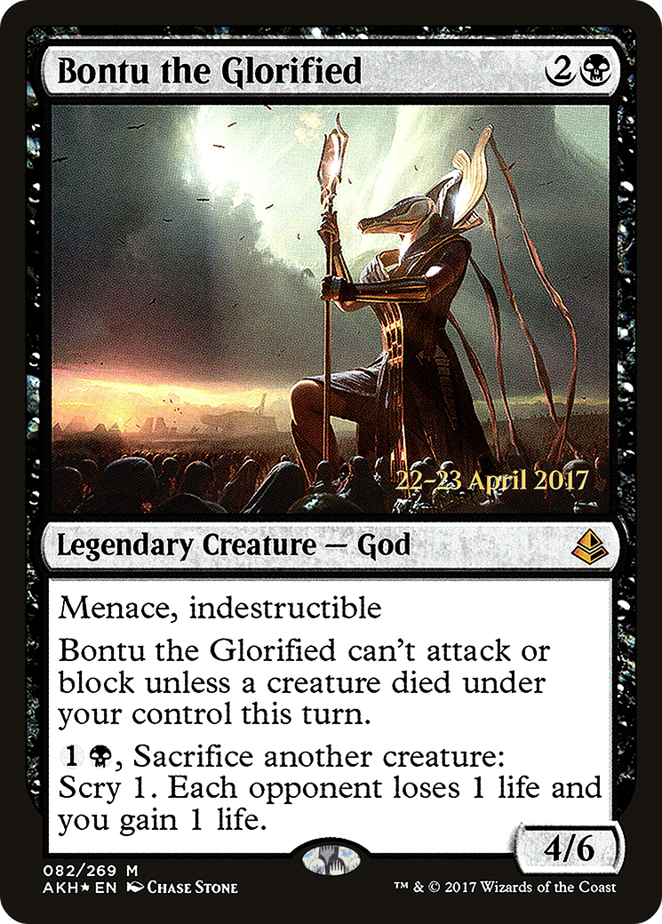 Bontu the Glorified [Amonkhet Prerelease Promos] - Trinity Hobby