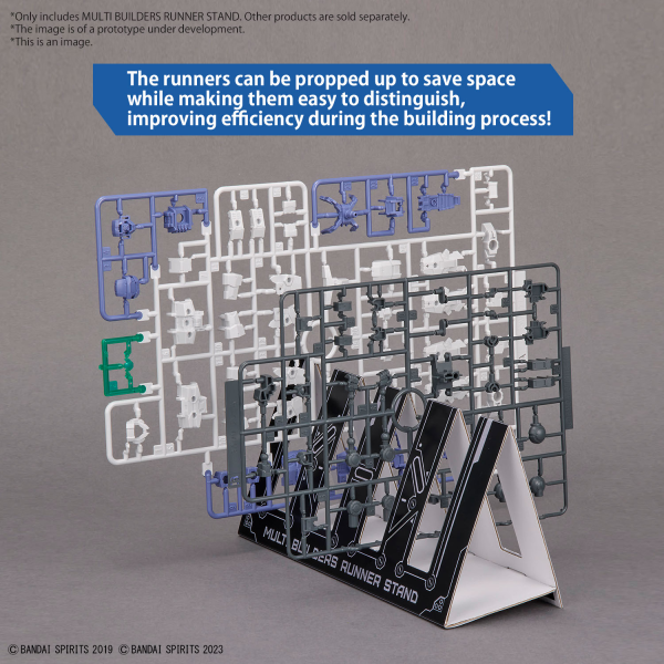BANDAI MULTI BUILDERS RUNNER STAND - Trinity Hobby