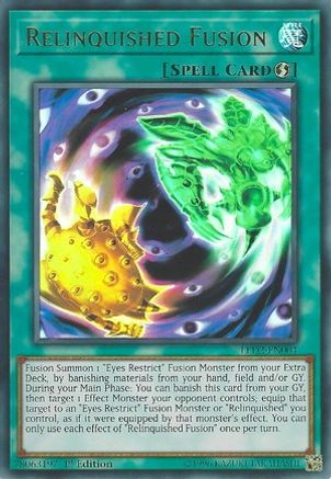 Relinquished Fusion [LED2-EN004] Ultra Rare - Trinity Hobby