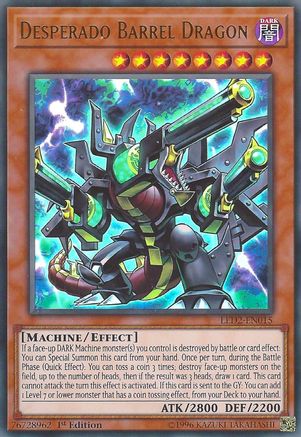 Desperado Barrel Dragon [LED2-EN015] Ultra Rare - Trinity Hobby
