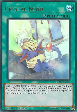 Crystal Bond [LED2-EN039] Ultra Rare - Trinity Hobby