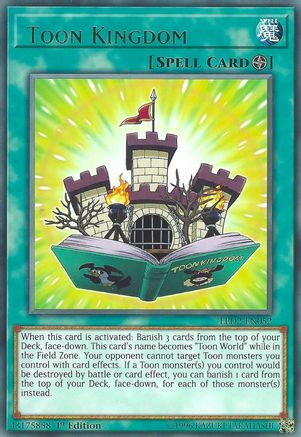 Toon Kingdom [LED2-EN052] Rare - Trinity Hobby