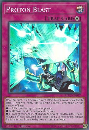 Proton Blast [LED2-EN017] Super Rare - Trinity Hobby
