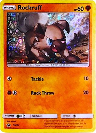 Rockruff (General Mills Promo) - (SM06) [Miscellaneous Cards & Products]