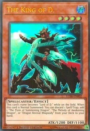 The King of D. - LC06-EN002 [LC06-EN002] Ultra Rare - Trinity Hobby