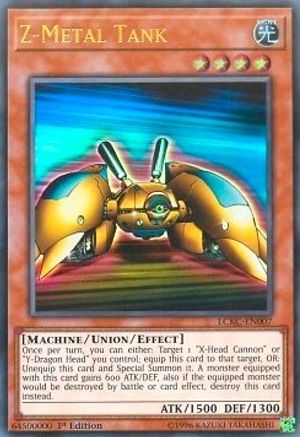 Z-Metal Tank [LCKC-EN007] Ultra Rare - Trinity Hobby