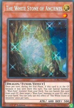 The White Stone of Ancients [LCKC-EN011] Secret Rare - Trinity Hobby