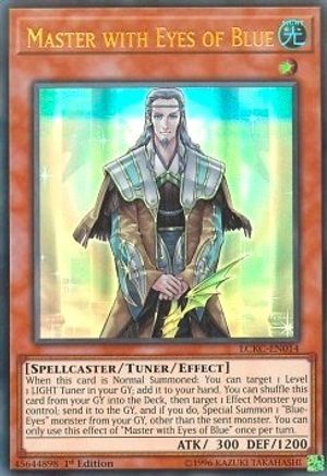 Master with Eyes of Blue [LCKC-EN014] Ultra Rare - Trinity Hobby