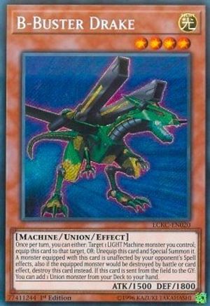 B-Buster Drake [LCKC-EN020] Secret Rare - Trinity Hobby