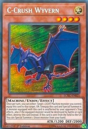 C-Crush Wyvern [LCKC-EN021] Secret Rare - Trinity Hobby
