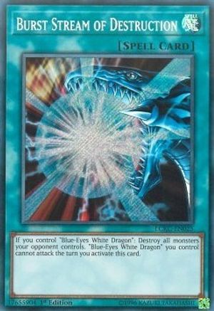Burst Stream of Destruction [LCKC-EN025] Secret Rare - Trinity Hobby