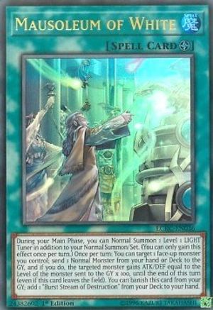 Mausoleum of White [LCKC-EN036] Ultra Rare - Trinity Hobby