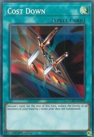 Cost Down [LCKC-EN040] Secret Rare - Trinity Hobby