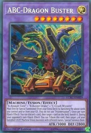 ABC-Dragon Buster [LCKC-EN059] Secret Rare - Trinity Hobby