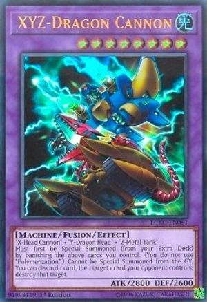 XYZ-Dragon Cannon [LCKC-EN061] Ultra Rare - Trinity Hobby