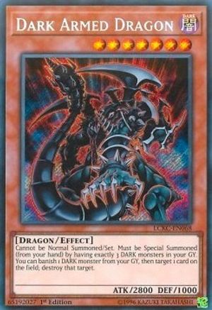 Dark Armed Dragon [LCKC-EN068] Secret Rare - Trinity Hobby