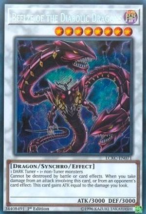 Beelze of the Diabolic Dragons [LCKC-EN071] Secret Rare - Trinity Hobby