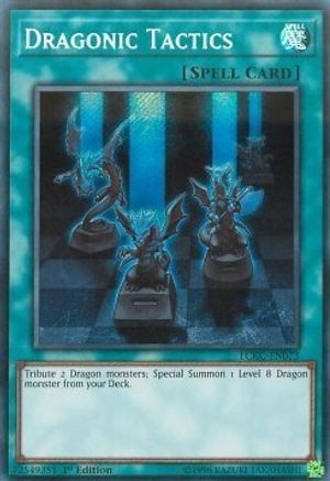 Dragonic Tactics [LCKC-EN073] Secret Rare - Trinity Hobby