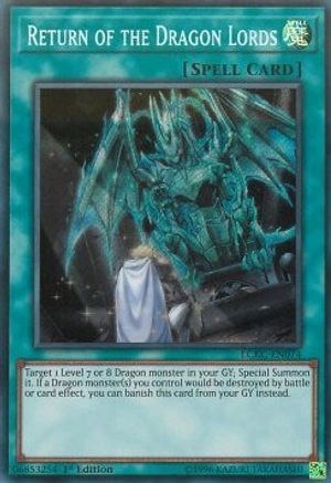 Return of the Dragon Lords [LCKC-EN074] Secret Rare - Trinity Hobby