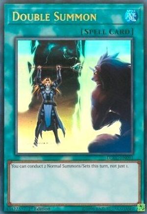 Double Summon [LCKC-EN091] Ultra Rare - Trinity Hobby