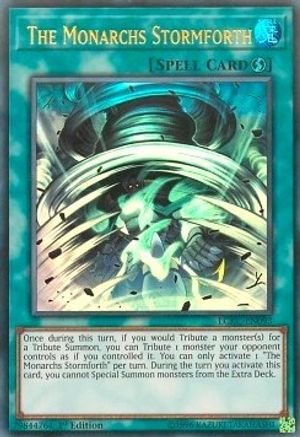 The Monarchs Stormforth [LCKC-EN093] Ultra Rare - Trinity Hobby