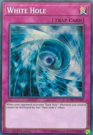 White Hole [LCKC-EN102] Secret Rare - Trinity Hobby