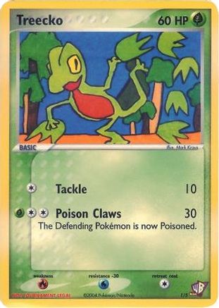 Treecko (1/5) [Kids WB Promos] - Trinity Hobby