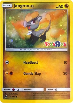 Jangmo-o (Toys R Us Promo) - (075/111) Holofoil [Miscellaneous Cards & Products]