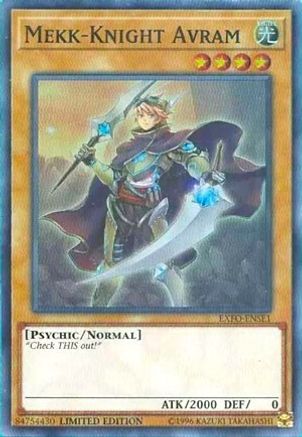 Mekk-Knight Avram [EXFO-ENSE1] Super Rare - Trinity Hobby