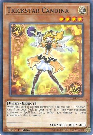 Trickstar Candina [SP18-EN020] Common - Trinity Hobby