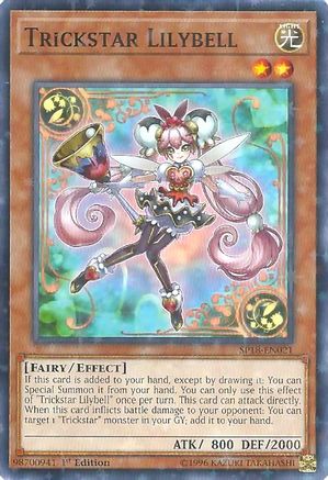 Trickstar Lilybell [SP18-EN021] Starfoil Rare - Trinity Hobby