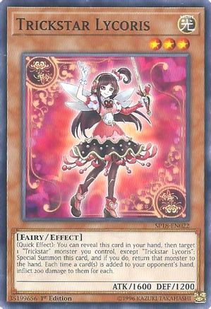 Trickstar Lycoris [SP18-EN022] Common - Trinity Hobby