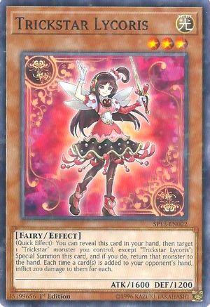 Trickstar Lycoris [SP18-EN022] Starfoil Rare - Trinity Hobby