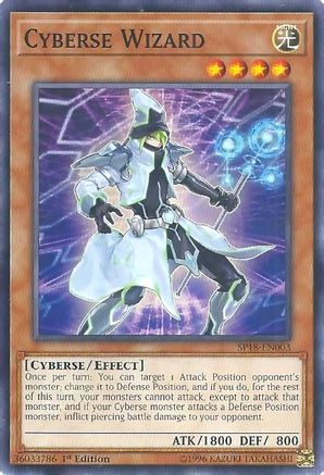 Cyberse Wizard [SP18-EN003] Common - Trinity Hobby